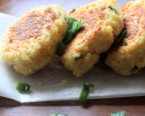 Croquettes de quinoa