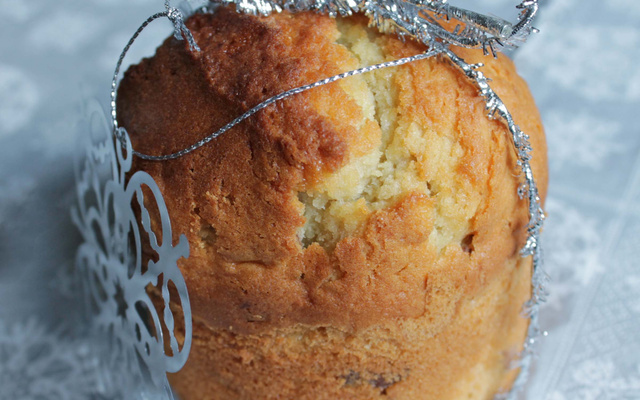 Cake sucré aux amandes et noix