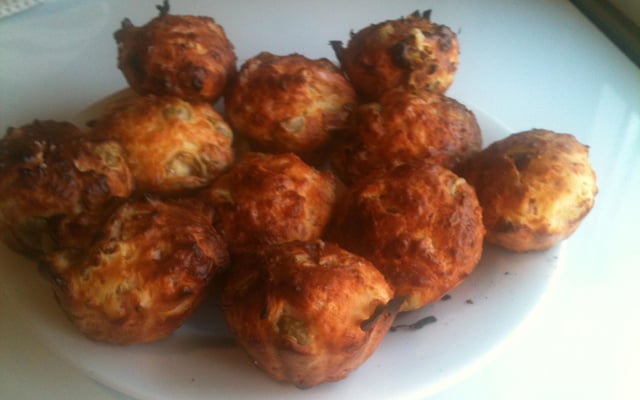 Cake aux lardons et olives