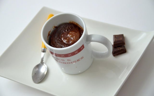 Mug cake au chocolat