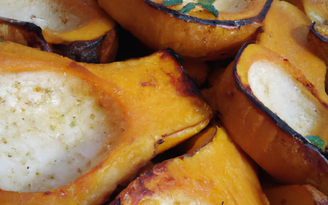 Courge Butternut fondante au four