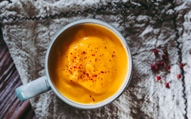 Velouté de potiron économique