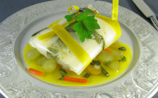 Papillotes de cabilaud à l'échalote au Companion