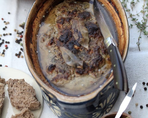 Terrine de foies de volaille