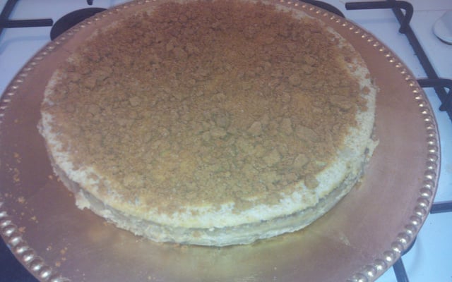 Gâteau magique aux spéculoos