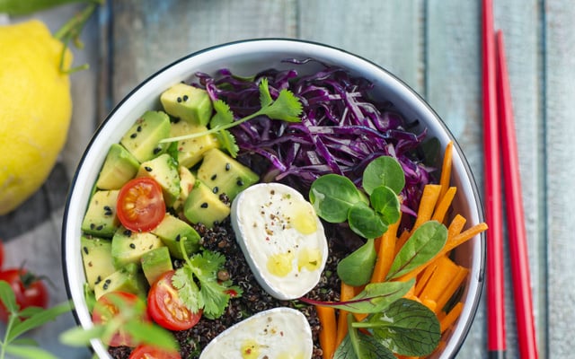 Asian bowl et En Cas de Caprice