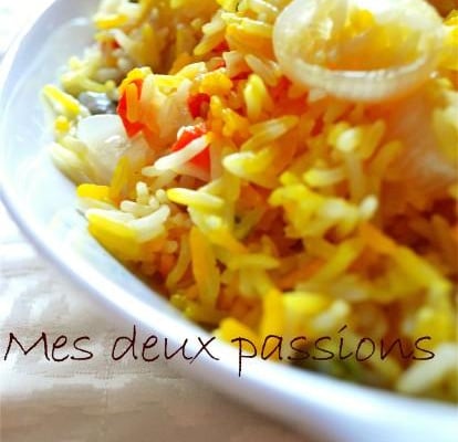 Riz aux légumes et clous de girofle