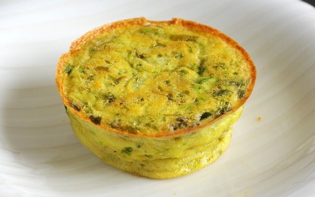 Petits flans de courgettes et pommes de terre sans lactose et sans gluten