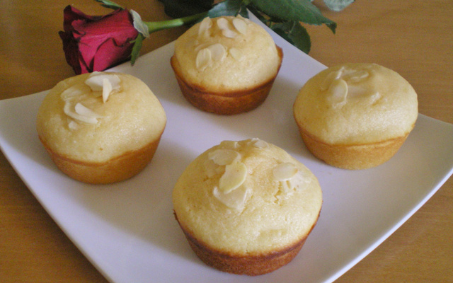 Muffins aux amandes et à la ricotta