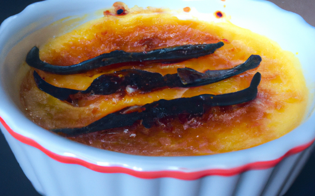 Crème brulée au potiron