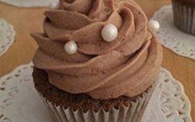 Cupcakes sésame noir et chocolat