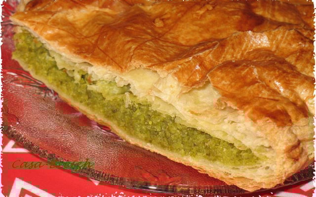 Galette des rois à la pistache inratable