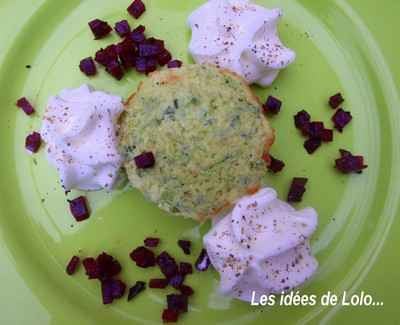 Flan d'asperge et sa chantilly à l'orange