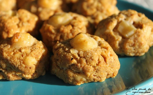 Cookies au comté et à la noisette