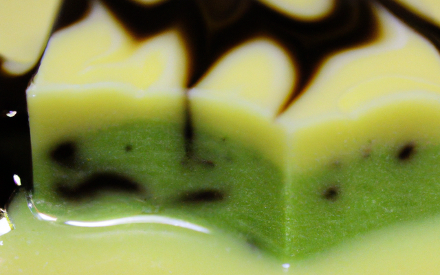 Marbré Vanille / chocolat blanc & Pandan