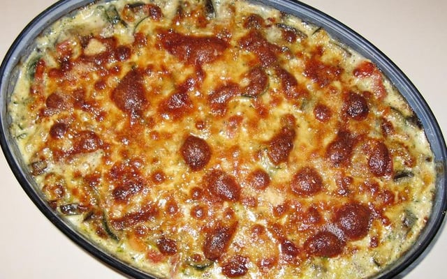 Gratin de légumes du soleil à la crème de reblochon