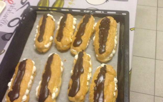 Eclairs au chocolat faciles de Chef Damien