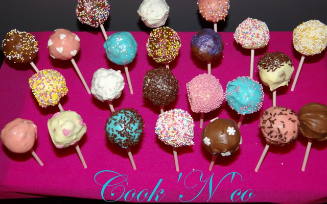 Cake pop Nutella et chocolat