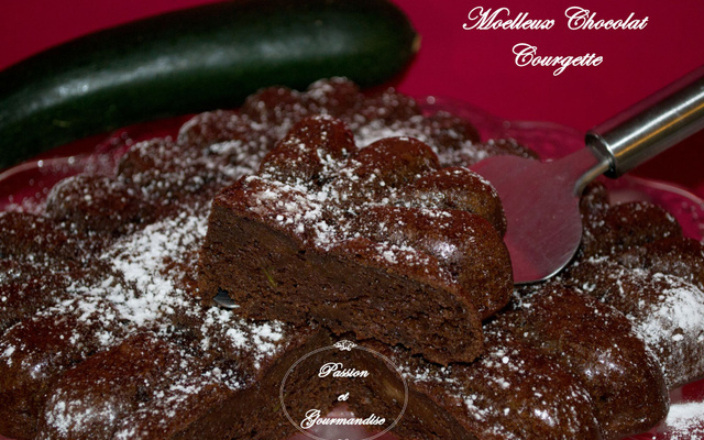 Gâteau au chocolat courgettes ultra moelleux