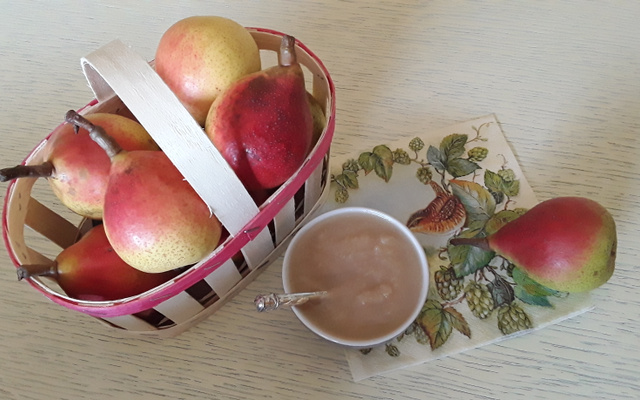 Compote de poire aux 5 épices