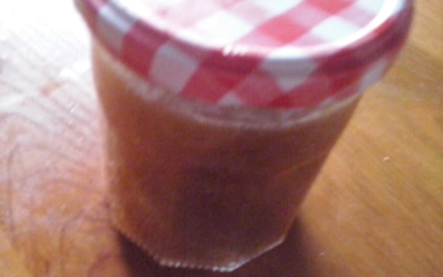 Confiture de rhubarbe simple et traditionnelle