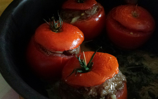 Tomates farcies au four