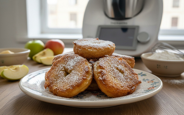 Beignets aux pommes au thermomix