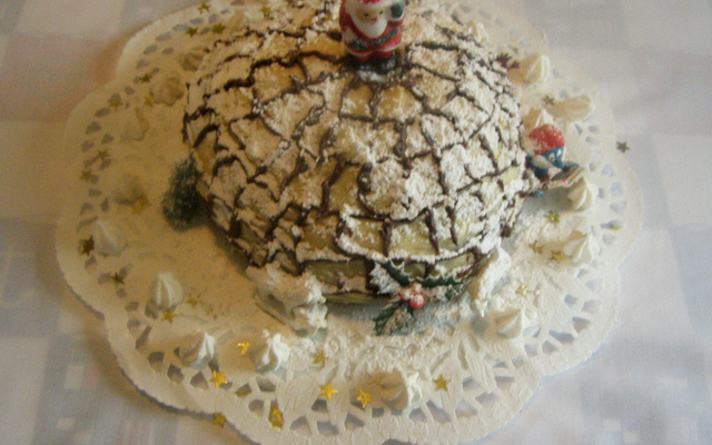 Pas une bûche, un igloo