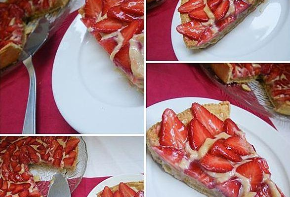 Tarte aux Fraises & Son Amandine Spéculoos