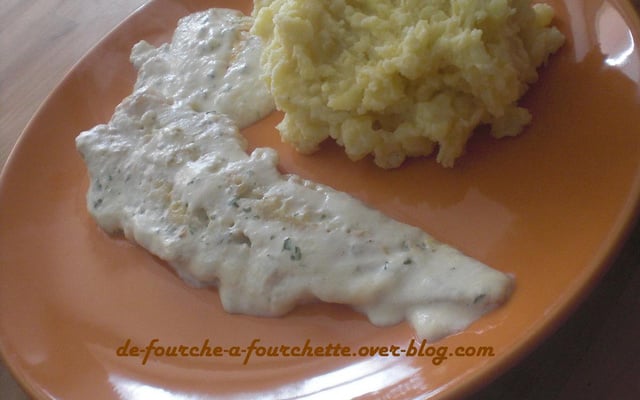 Poisson sauce à la menthe citronnée