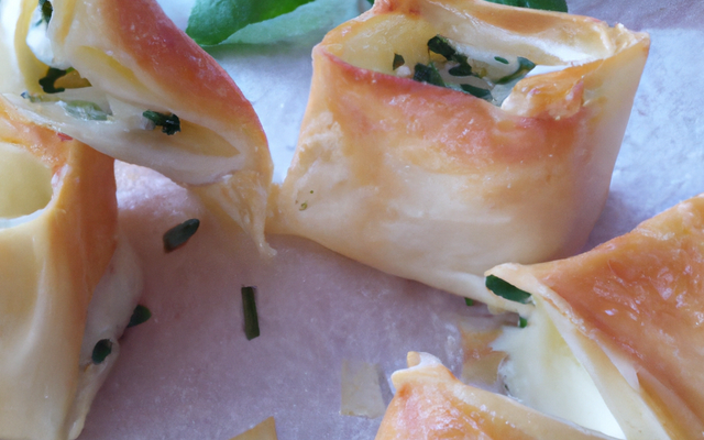 Petits feuilletés au camembert
