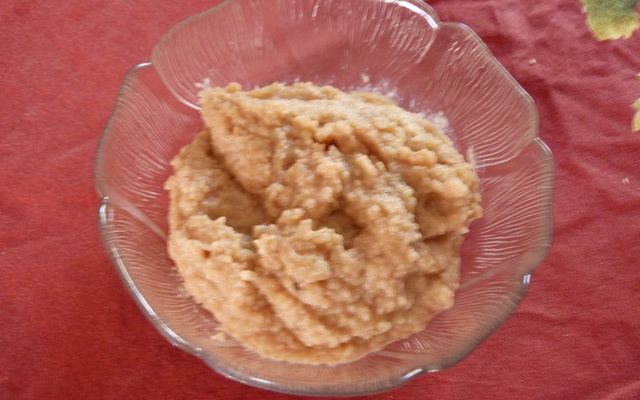 Compote de pomme-vanille