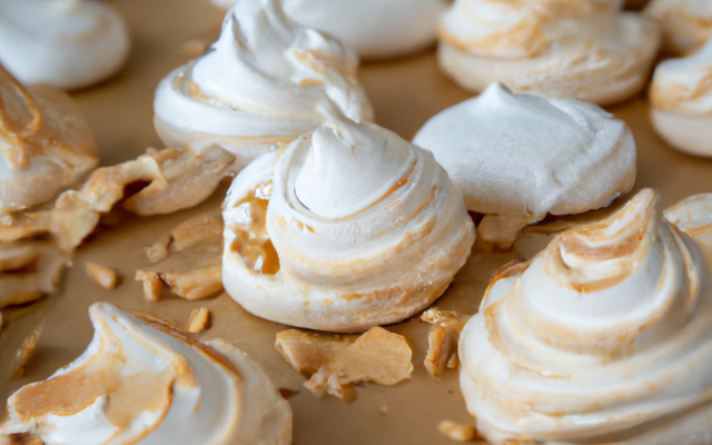 Meringues croustillantes