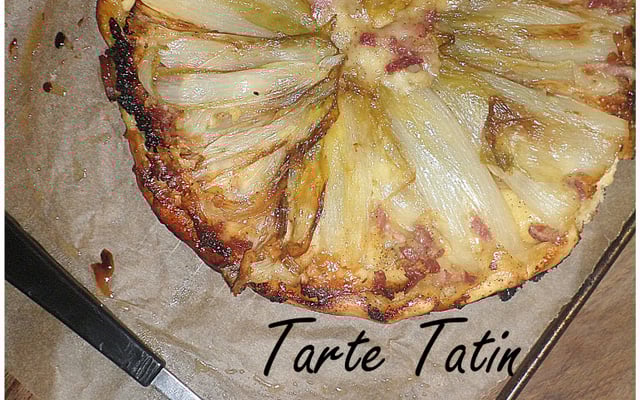 Tarte tatin aux endives, saveur raclette