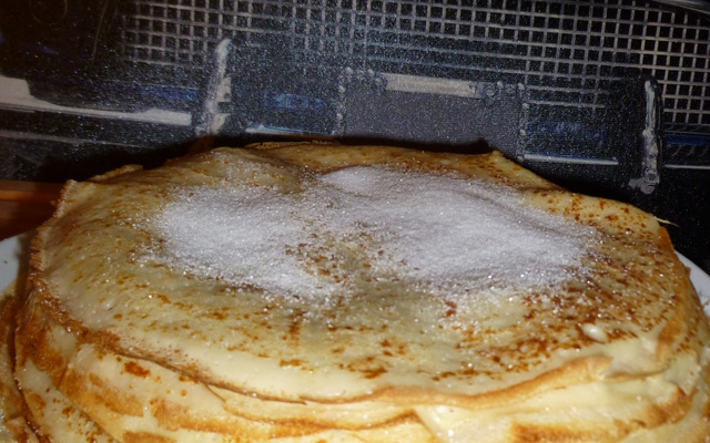 Pâte à crêpes au lait et au Rhum
