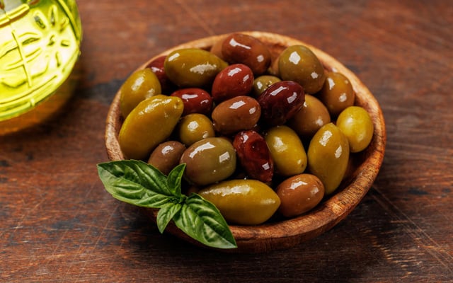 Olives vertes en saumure