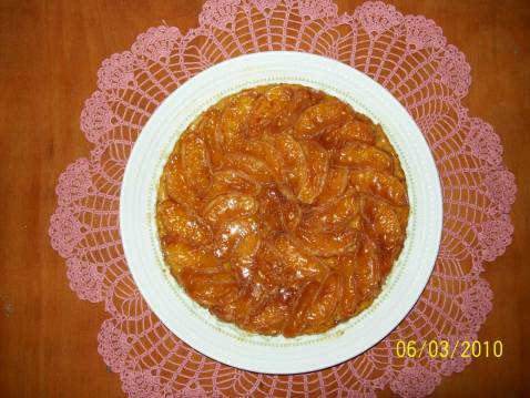 Tarte Tatin à l'orange