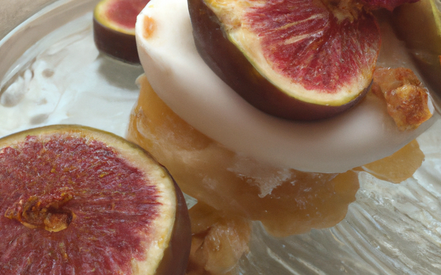 Glace aux figues