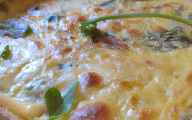 Quiche aux trois fromages