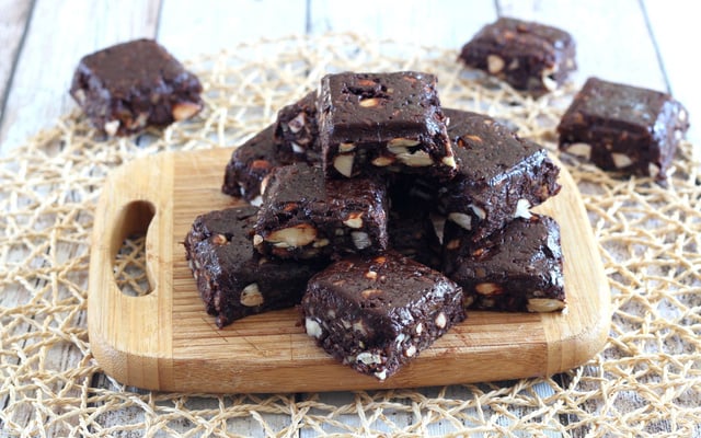 Brownie sans cuisson et sans gluten