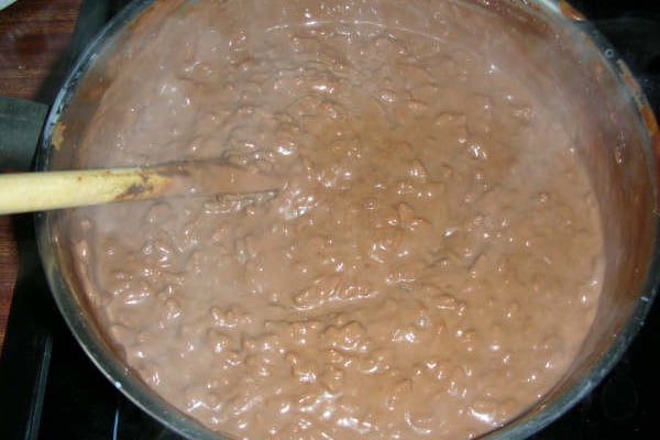 Riz au chocolat