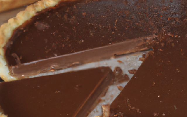 Tarte au chocolat rapide