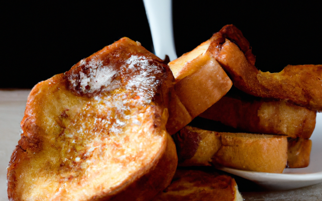 Pain perdu de brioche