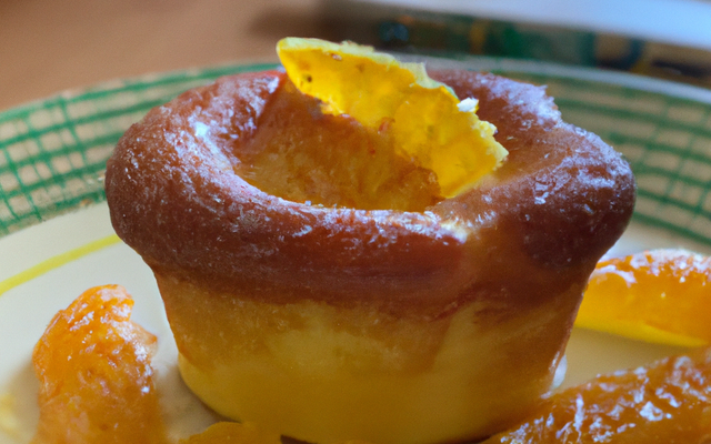 Moelleux à l'orange douce amère