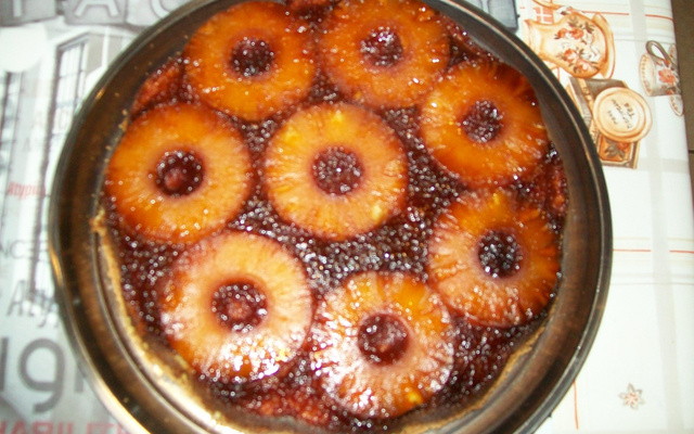 Gâteau à l'ananas moelleux
