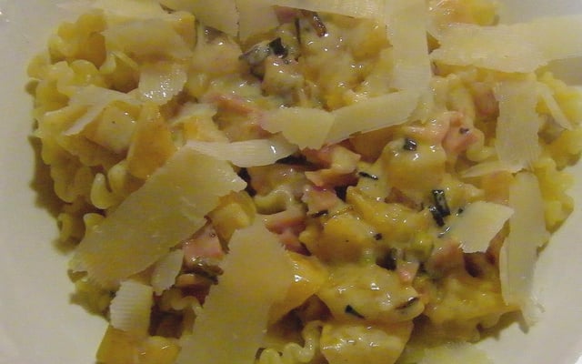 Pasta Garofalo et Kaki Persimon