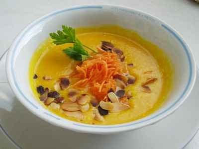 Velouté de carottes au curry