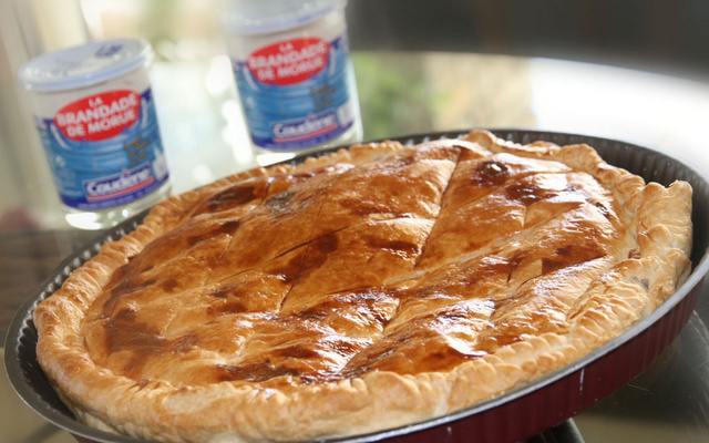 Tourte à la brandade