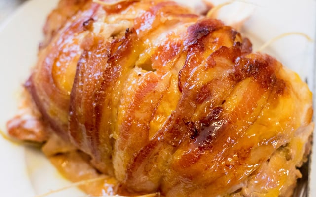 Rôti de porc orloff