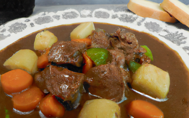 Guinness beef Stew ou bœuf bourguignon irlandais